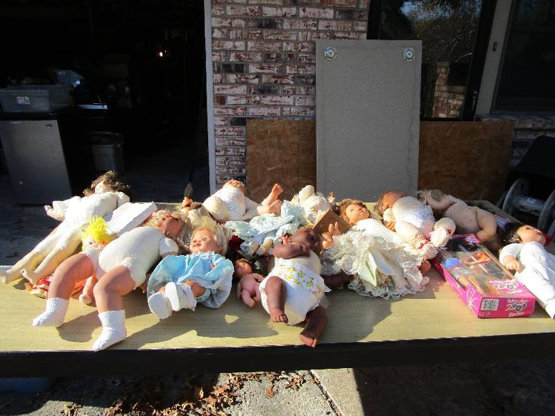 lot 147 image: Huge Lot of Dolls some hand signed and hand numbered
