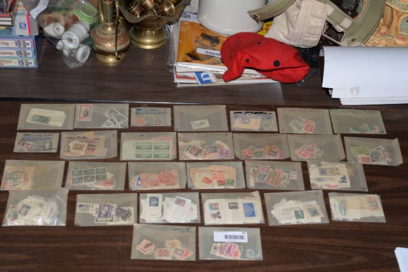 lot 42 image: Huge Lot of Antique Stamps - 100s and 100s