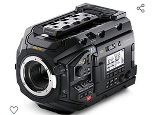 lot 39 image: Blackmagic Design URSA Mini Pro 4.6K G2 Camcorder, Memory Card, CFast 2.0, SD, 10.2 cm (4in), LCD, Manual Camcorder, Black