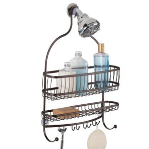 lot 53 image: InterDesign York Lyra Jumbo Shower Caddy