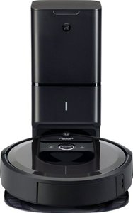 lot 75 image: iRobot Roomba i7 (7550) Wi-Fi Connected Self-Emptying Robot Vacuum - Charcoal