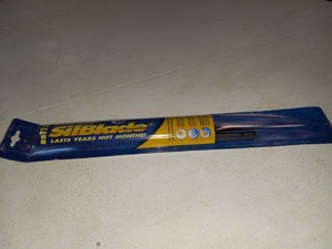 lot 104 image: Silblade RB112-B Black Silicone Exact Fitment Rear Wiper Blade, 12 (Pack of 1)