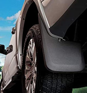 lot 110 image: Husky Liners Mud Guards  Front and Rear Mud Guards - Black  58186  Fits 2009-2022 Dodge Ram 1500Classic, 2010-2018 Dodge Ram 25003500 w Single Rear Wheels & wo OEM Fender Flares