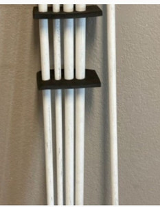 lot 123 image: curtain rods