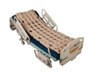 lot 138 image: EHOB EH1004ECP EHOB Waffle Expansion Control Mattress Pad with Pump