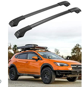 lot 148 image: ISSYAUTO Roof Rack Cross Bars Compatible with 2018-2022 Subaru Crosstrek & 2017-2022 Impreza, Aluminum Luggage Roof Crossbars for Rooftop Cargo Carrier