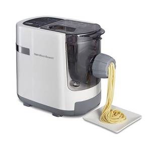 lot 27803 image: $ Hamilton Beach - Electric Pasta Maker - White - Retail $150