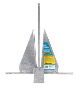 lot 27815 image: Seachoice Hot Dipped Galvanized Deluxe Anchor