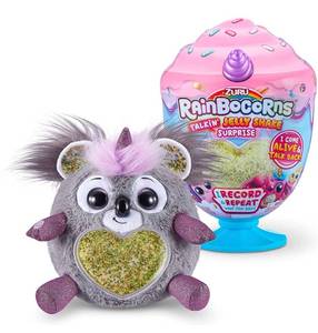 lot 30299 image: Rainbocorns Jelly Shake Surprise Series 2 Koala by ZURU Cuddle Plush Scented Stuffed Animal, Slime Mix, Talkback Feature and More, Ages 3 (Koala)