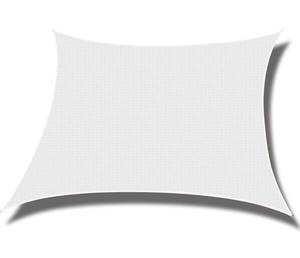 lot 30311 image: Cool Area 165 x 165 Square Sun Shade Sail for Patio Garden Outdoor, UV Block Canopy Awning, White