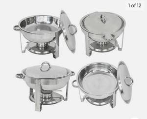 lot 30312 image: Stainless Steel Chafing 36x36x29cm
