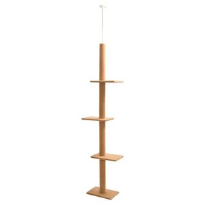 lot 30329 image: Cat Craft 90-in Cat Tree & Scratching Post Tower, Tan
