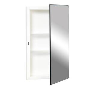 lot 31466 image: Zenith Frameless Beveled Prism-Cut Medicine Cabinet, 16 x 26
