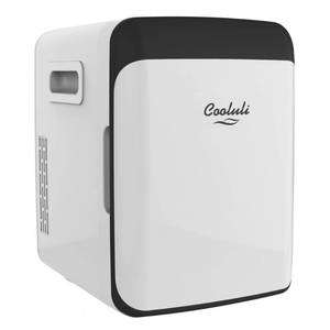 lot 34655 image: Cooluli - Classic 0.4 Cu. Ft. Mini Fridge - Pink