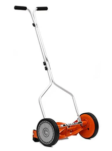 lot 34671 image: American Lawn Mower 1204-14 14-Inch 4-Blade Push Reel Lawn Mower