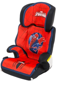 lot 34688 image: KidsEmbrace Spiderman Fun-Ride High Back Booster Car Seat