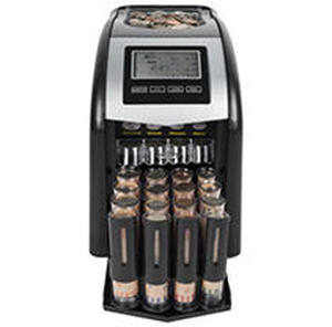 lot 35186 image: Royal Sovereign - 4 Row Electric Coin Counter - BlackSilver