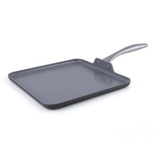lot 35206 image: GreenPan Lima 11 Ceramic Non-Stick Square Griddle