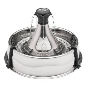 lot 35208 image: PetSafe Drinkwell Stainless Multi-Pet Fountain - 128 oz