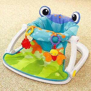 lot 35224 image: Fisher-Price Frog Sit-Me-Up Floor Seat
