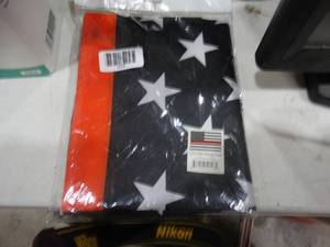 lot 1679 image: USA Thin Orange Line 3X5FT Poly Flag