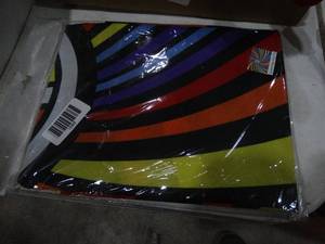 lot 1683 image: 3Ft x 5Ft Rainbow Peace Swirl Flag