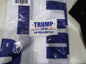 lot 1708 image: No More B.S. 2020 Flag