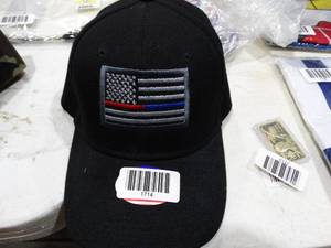 lot 1714 image: 3Ft x 5Ft First Responders Fire - Police Flag