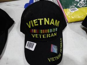 lot 1722 image: Lot of 2 Vietnam Veteran Caps