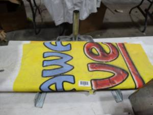 lot 1749 image: Shaves Ice Banner