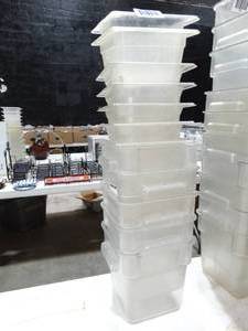 lot 1788 image: Plastic Food Tubs