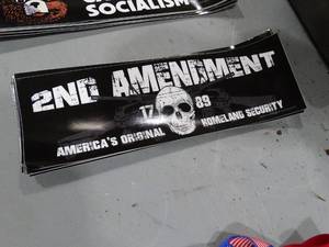 lot 1807 image: Lot 2nd Amendment Bumper Stickers