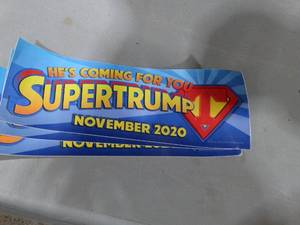 lot 1816 image: Super Trump Bumper Stickers