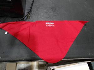 lot 1819 image: Trump Bandanna