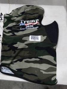 lot 1830 image: Trump Camo Face-mask