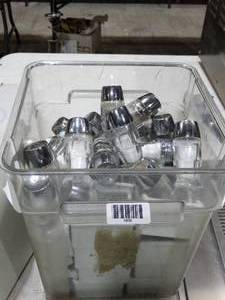 lot 1836 image: Salt and Pepper Shakers and Condiment Holders