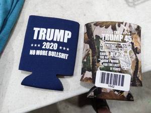 lot 1842 image: Trump Can  Bottle Insulator