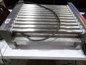 lot 1896 image: APW Wyott commercial hotdog roller grill