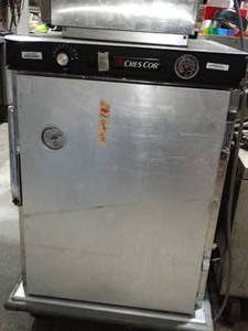 lot 1949 image: Cres-Cor commercial food warmer on wheels
