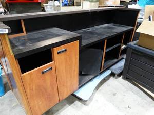lot 1982 image: Exceptional restaurant check out counter- Custom built & nice