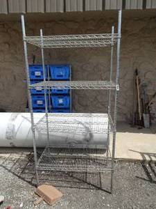 lot 1997 image: 36 Wide Metro Rack  6Ft Tall