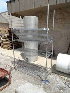 lot 1998 image: 4Ft Wide 6Ft Tall Multi-shelve Metro Rack