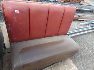 lot 1518 image: Double sided booth seat