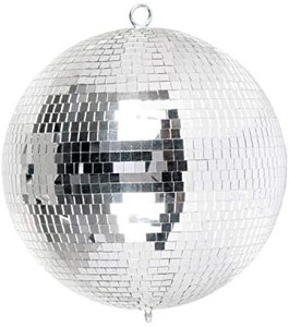lot 62368 image: EM12 Eliminator Lighting 12 inch Mirrored Disco Ball