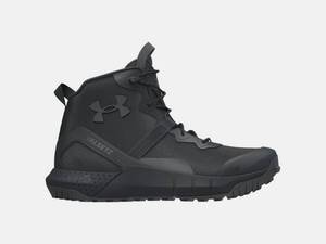 lot 62394 image: Under Armour 302374500110.5 Mens Micro G Valsetz 2E Mid Tactical Boots - Black (Size 10.5)
