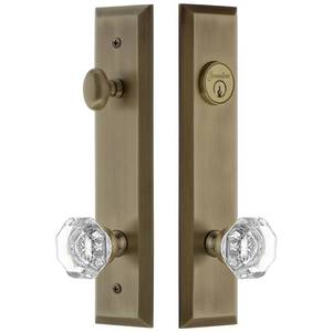 lot 62404 image: Grandeur Fifth Avenue Solid Brass Tall Plate Single Cylinder