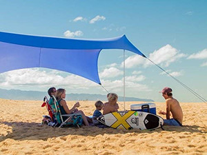 lot 63469 image: Neso Tents Grande Beach Tent, 7ft Tall, 9 x 9ft, Reinforced Corners and Cooler Pocket