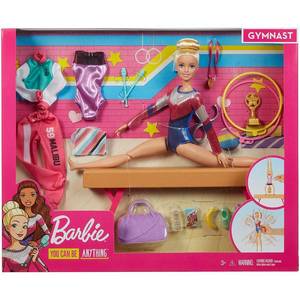lot 63510 image: Barbie Gymnastics Playset
