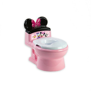 lot 64303 image: The First Years Disney� Minnie Mouse ImaginAction Potty and Trainer Seat, Pink