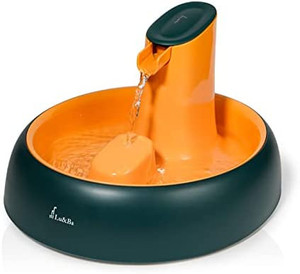 lot 64354 image: Lu&Ba Pet Water Fountain, Automatic Waterfall Dog Water Fountain, Adjustable Water Flow Setting Fountain for Cats, Dogs and Pets